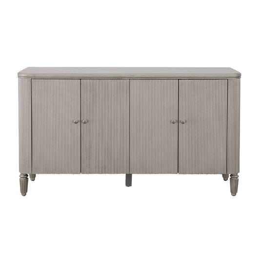 Charming - Four Door Credenza - Charming Champagne - Premium Credenzas from Coast2Coast Home - Just $3712.50! Shop now at brett interiors