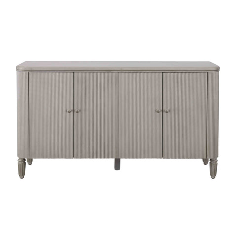 Charming - Four Door Credenza - Charming Champagne - Premium Credenzas from Coast2Coast Home - Just $3712.50! Shop now at brett interiors