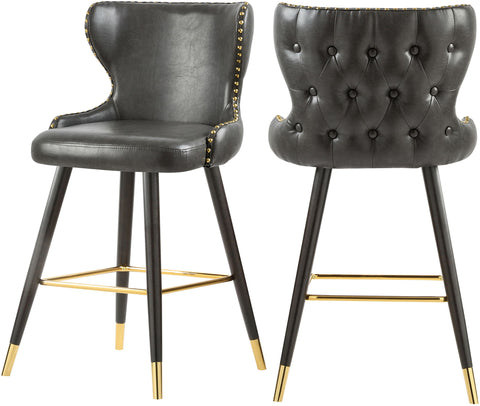 Hendrix - Counter Bar Stool (Set of 2) - Premium Stool Sets from Meridian Furniture - Just $675! Shop now at brett interiors