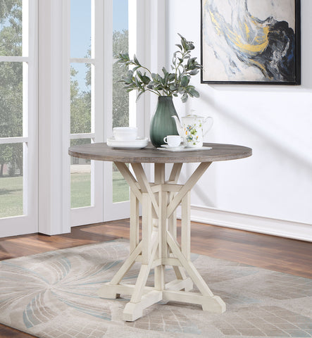 Bar Harbor II - Round Counter Height Dining Table - Cream - Premium Dining Tables from Coast2Coast Home - Just $2475! Shop now at brett interiors