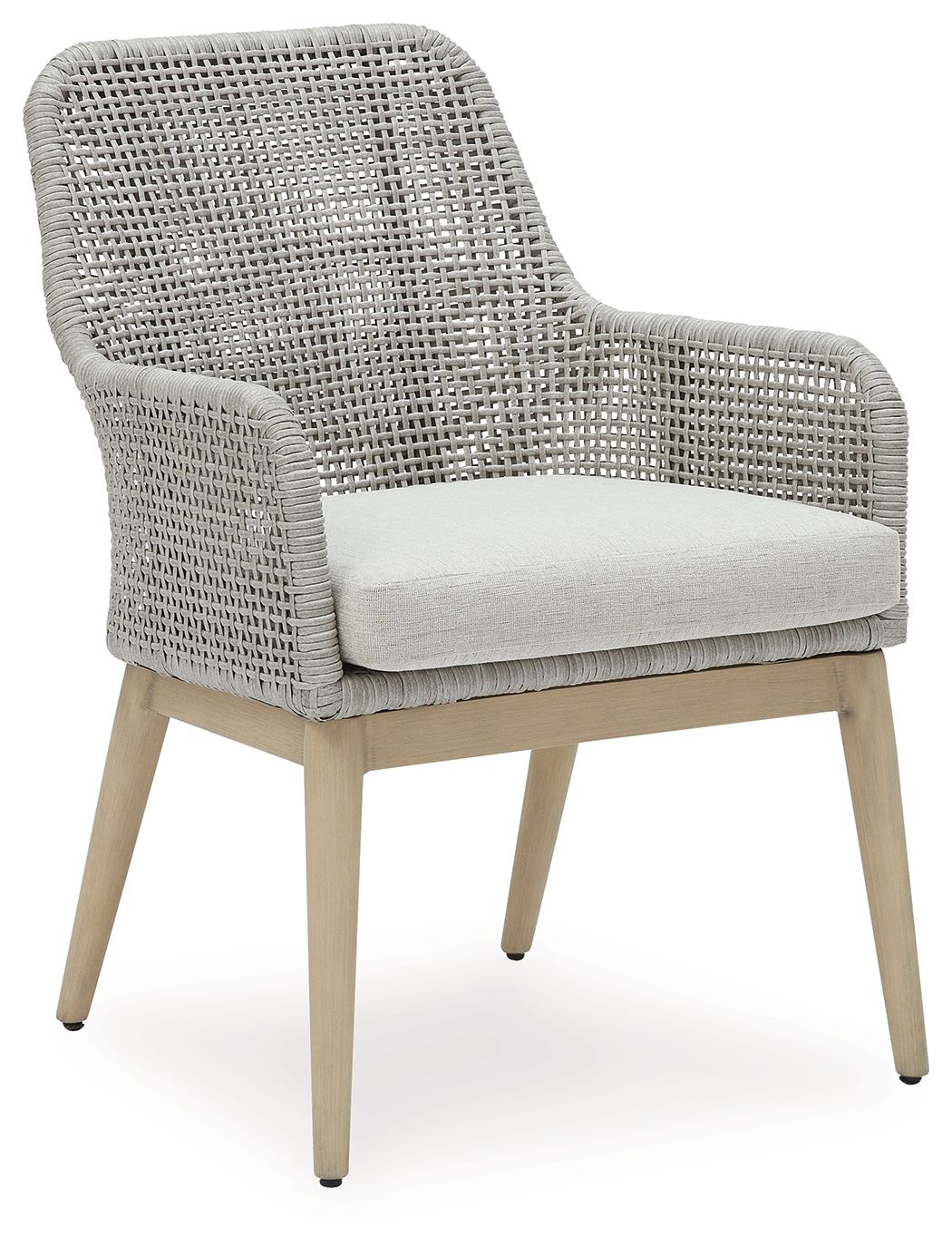 Seton Creek - Gray - Arm Chair With Cushion (Set of 2) - Premium Chair Sets from Signature Design by Ashley® - Just $802.73! Shop now at brett interiors