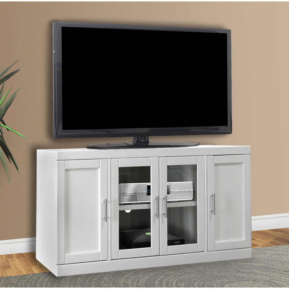 Catalina - TV Console - Cottage White - Premium TV Stands from Parker House - Just $762.50! Shop now at brett interiors