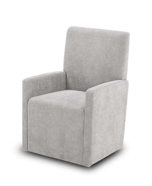 Escape - Dining Upholstered Caster Chair - Mirage Mist - Premium Dining Chairs from Parker House - Just $400! Shop now at brett interiors