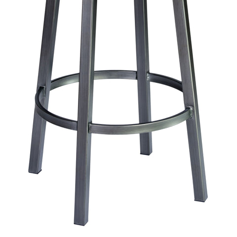 Madrid - Counter Height Swivel Bar Stool - Mineral - Premium Bar Height (28"-30") from Armen Living - Just $355! Shop now at brett interiors