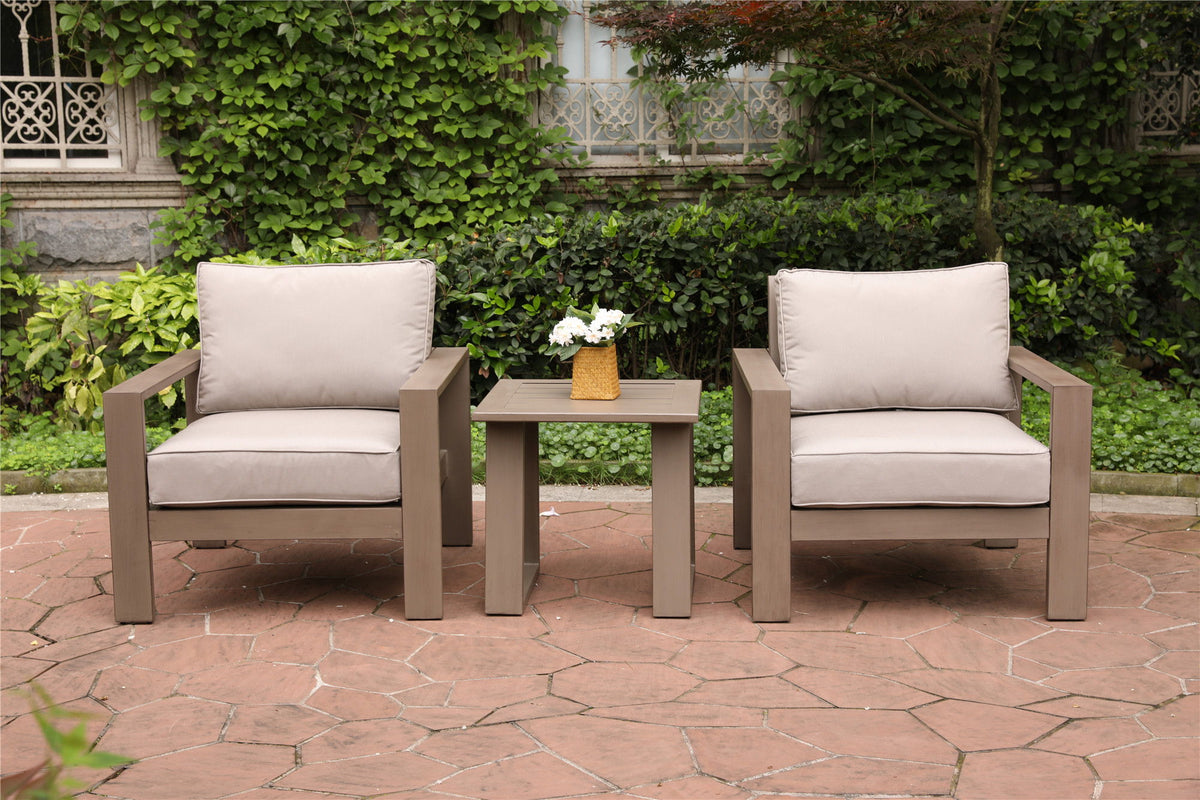 3 Piece Seating Group With Cushions - Premium 3 Piece Outdoor Sets from Gather Craft - Just $1551! Shop now at brett interiors