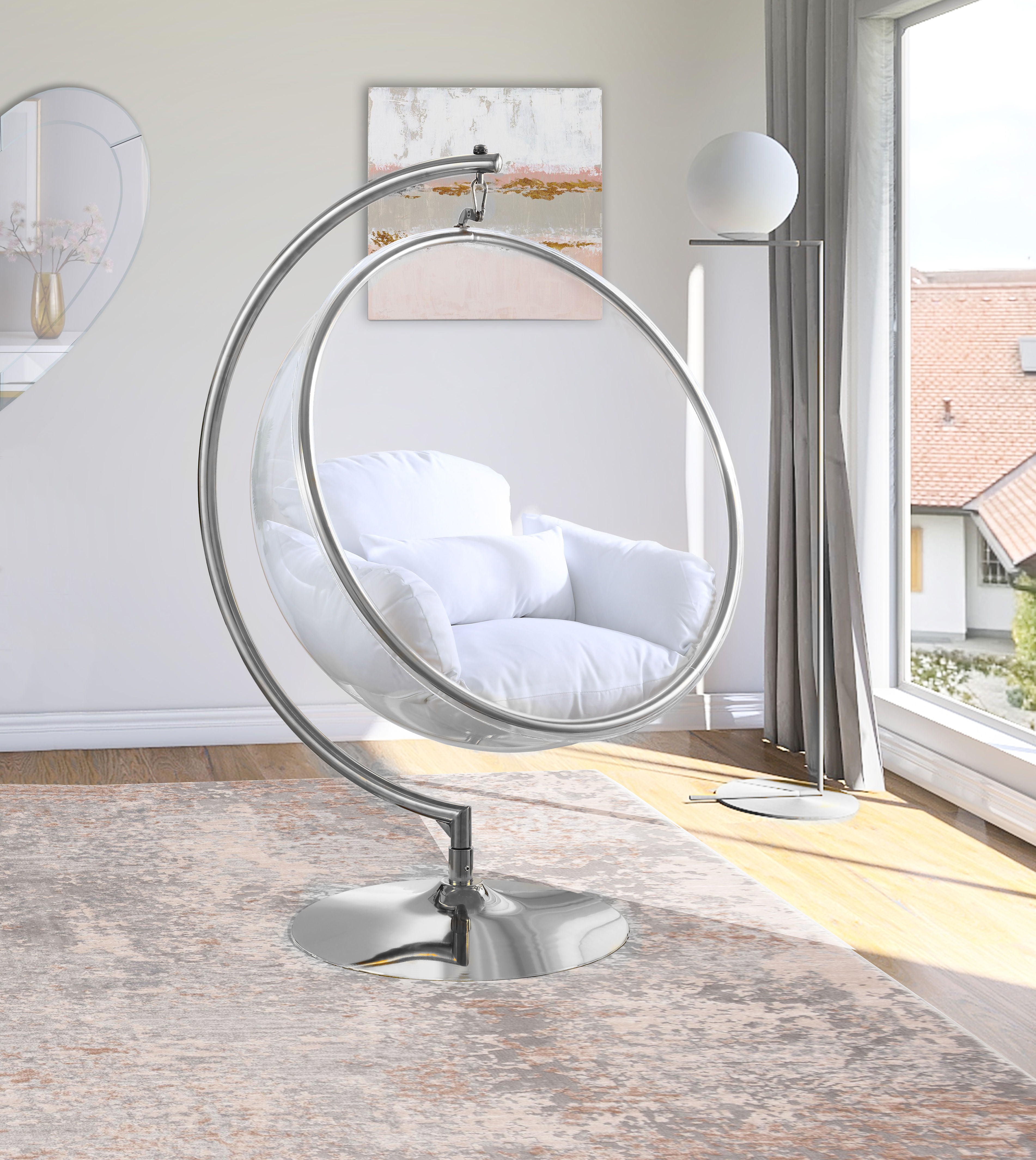 Luna - Swing Chair - Premium Hammocks & Hanging Chairs from Meridian Furniture - Just $1600! Shop now at brett interiors