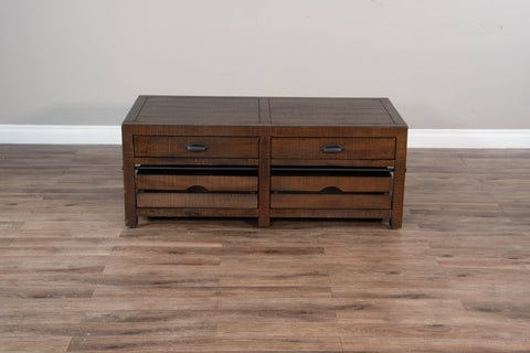 Homestead - 19" Coffee Table - Dark Brown - Premium Coffee Tables from Sunny Designs - Just $614! Shop now at brett interiors