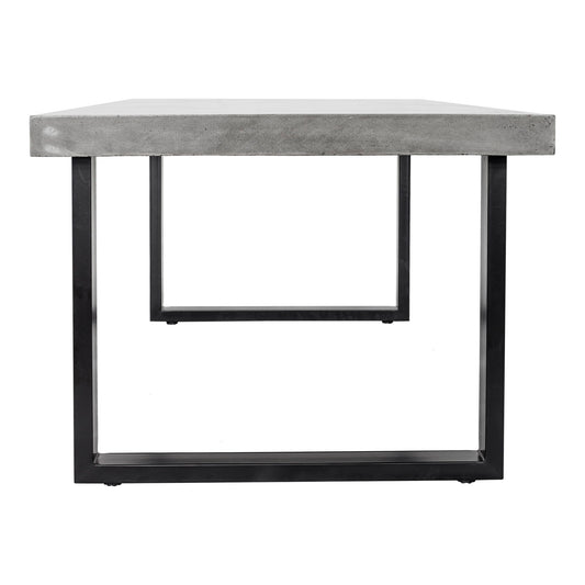 Jedrik - Outdoor Dining Table Large - Cement - Premium Dining Tables from Moe's Home Collection - Just $4372.50! Shop now at brett interiors