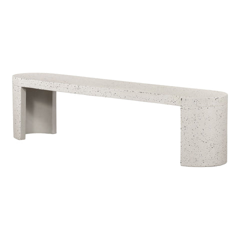 Lyon - Outdoor Bench - White - Premium Benches from Moe's Home Collection - Just $3247.50! Shop now at brett interiors