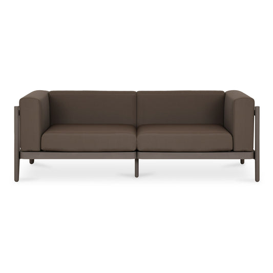 Suri - Outdoor 2-Seat Sofa - Taupe - Premium Sofas from Moe's Home Collection - Just $3247.50! Shop now at brett interiors