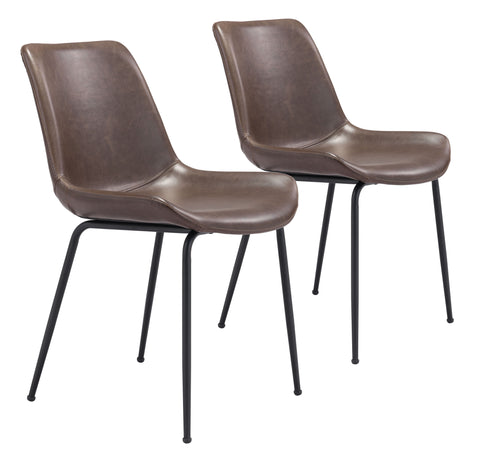 Byron - Dining Chair (Set of 2) - Premium Chair Sets from Zuo Modern - Just $650! Shop now at brett interiors