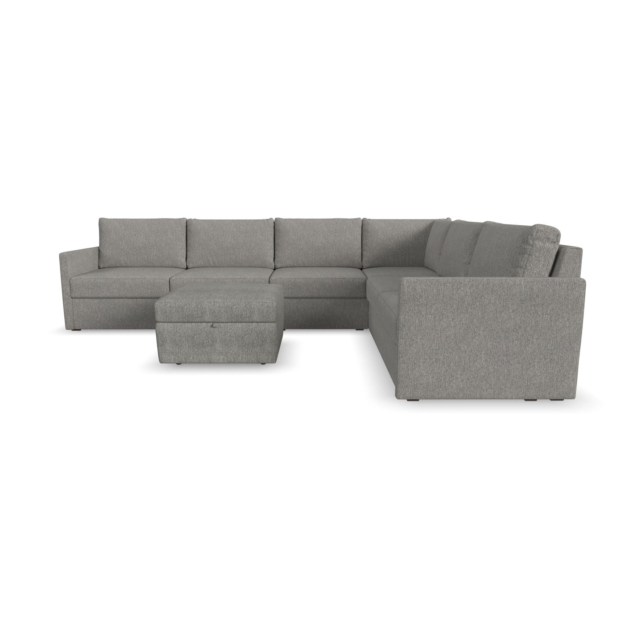 Flex - Sectional, Storage Ottoman Homestyles