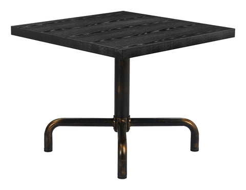 Neum - Bistro Table - Black - Premium Bistro Tables from Zuo Modern - Just $1275! Shop now at brett interiors