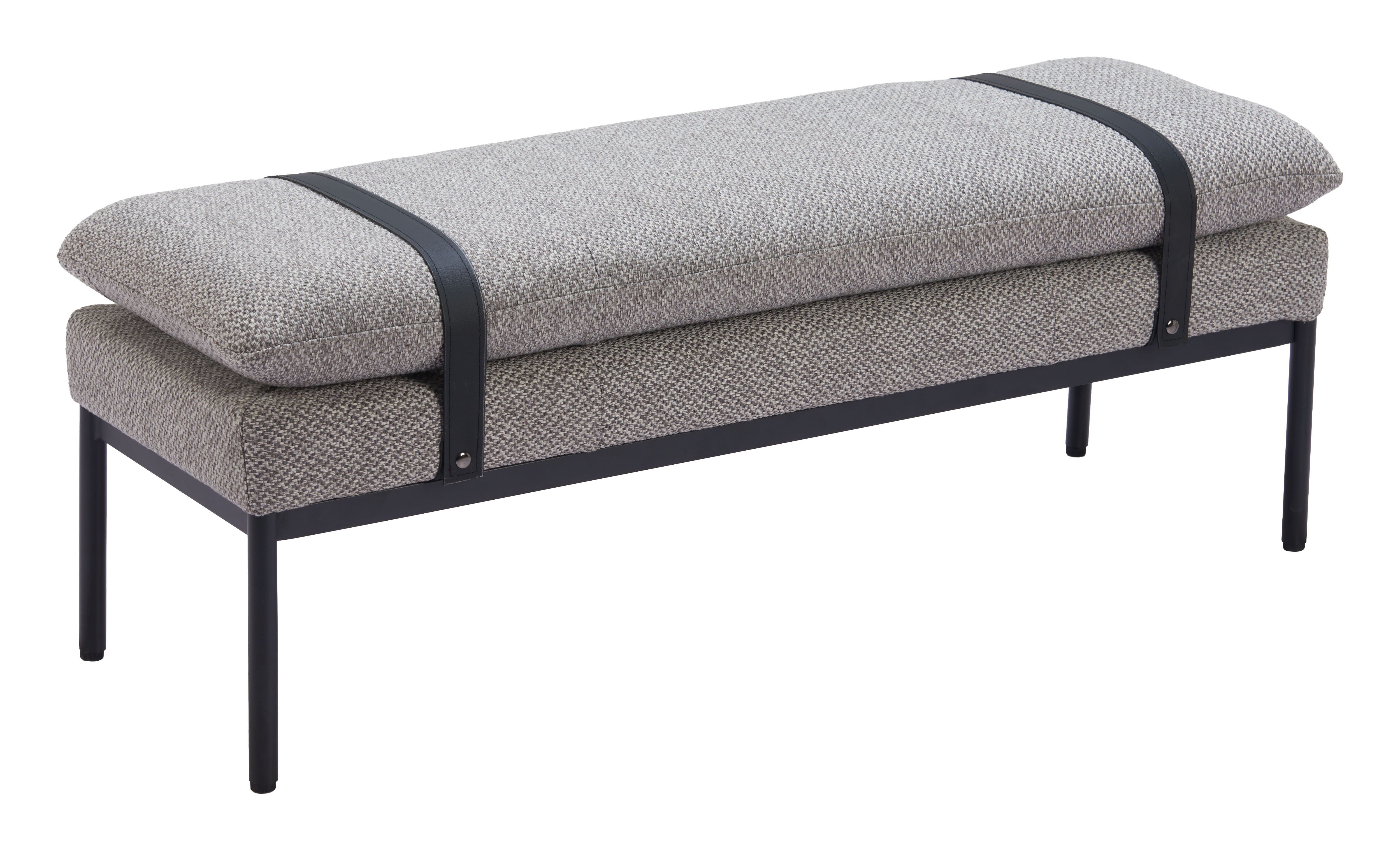 Padd - Bench - Gray - Premium Upholstered Benches from Zuo Modern - Just $850! Shop now at brett interiors