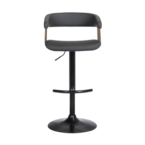 Calista - Adjustable Bar Stool - Premium Adjustable Height from Armen Living - Just $215! Shop now at brett interiors