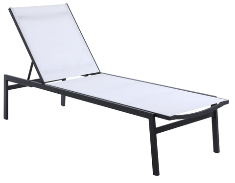 Santorini - Outdoor Patio Chaise Lounge Chair - Premium Chaises from Meridian Furniture - Just $500! Shop now at brett interiors