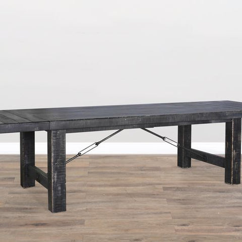 Marina - Extension Table - Black Sand - Premium Dining Tables with Extensions from Sunny Designs - Just $1641! Shop now at brett interiors