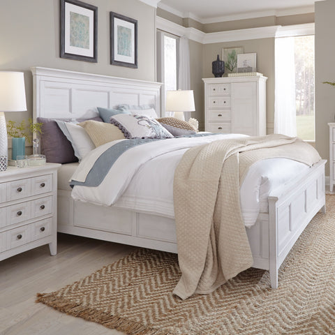 Heron Cove - Complete Panel Bed With Regular Rails - Premium Panel Beds from Magnussen Furniture - Just $1207! Shop now at brett interiors