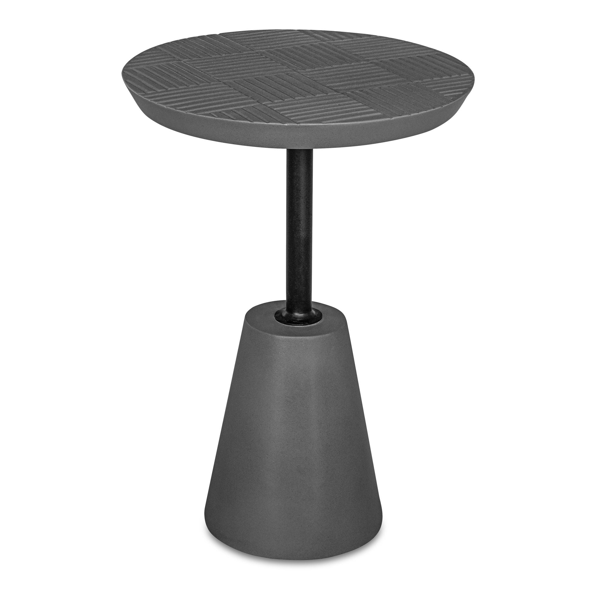 Foundation - Outdoor Accent Table - Gray - Premium Side Tables from Moe's Home Collection - Just $697.50! Shop now at brett interiors