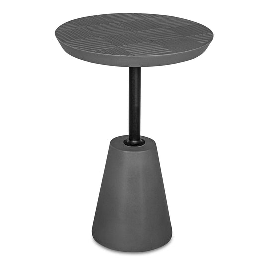 Foundation - Outdoor Accent Table - Gray - Premium Side Tables from Moe's Home Collection - Just $697.50! Shop now at brett interiors