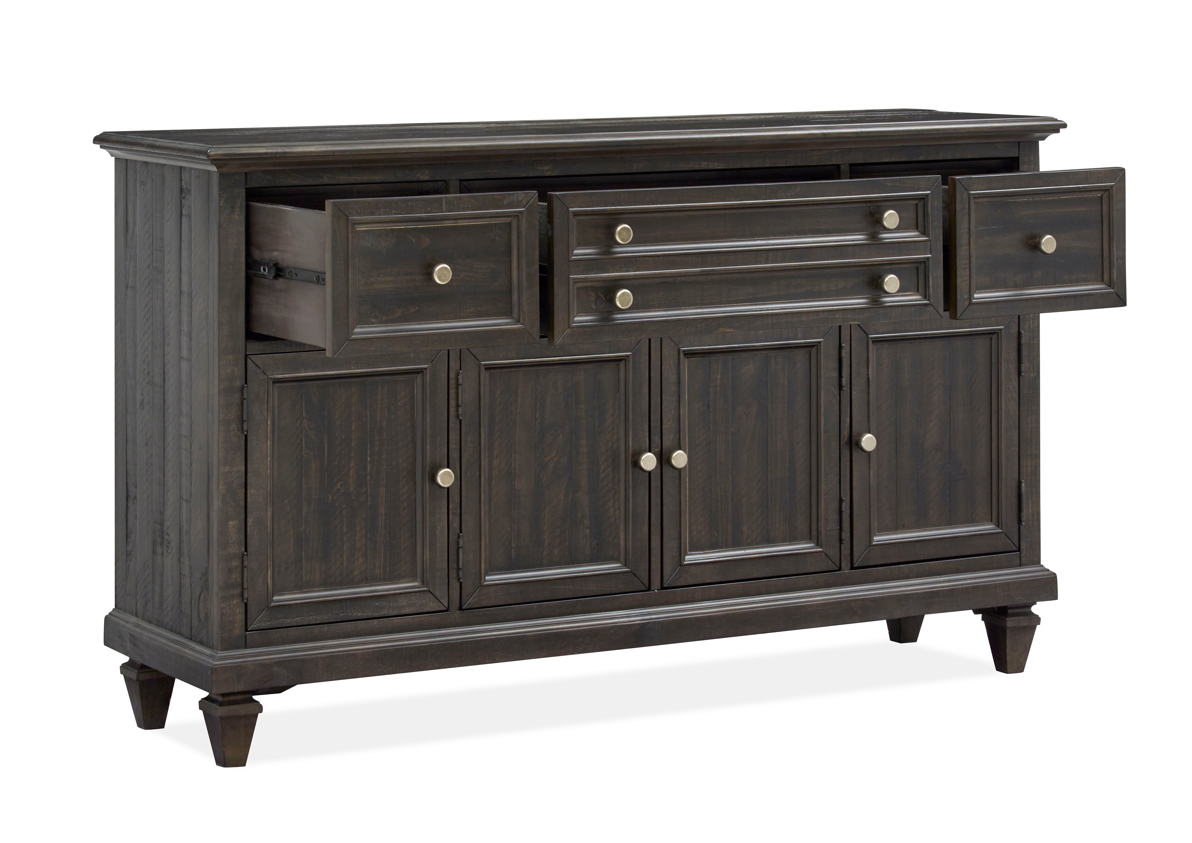 Calistoga - Buffet - Weathered Charcoal - Premium Buffets from Magnussen Furniture - Just $1629! Shop now at brett interiors