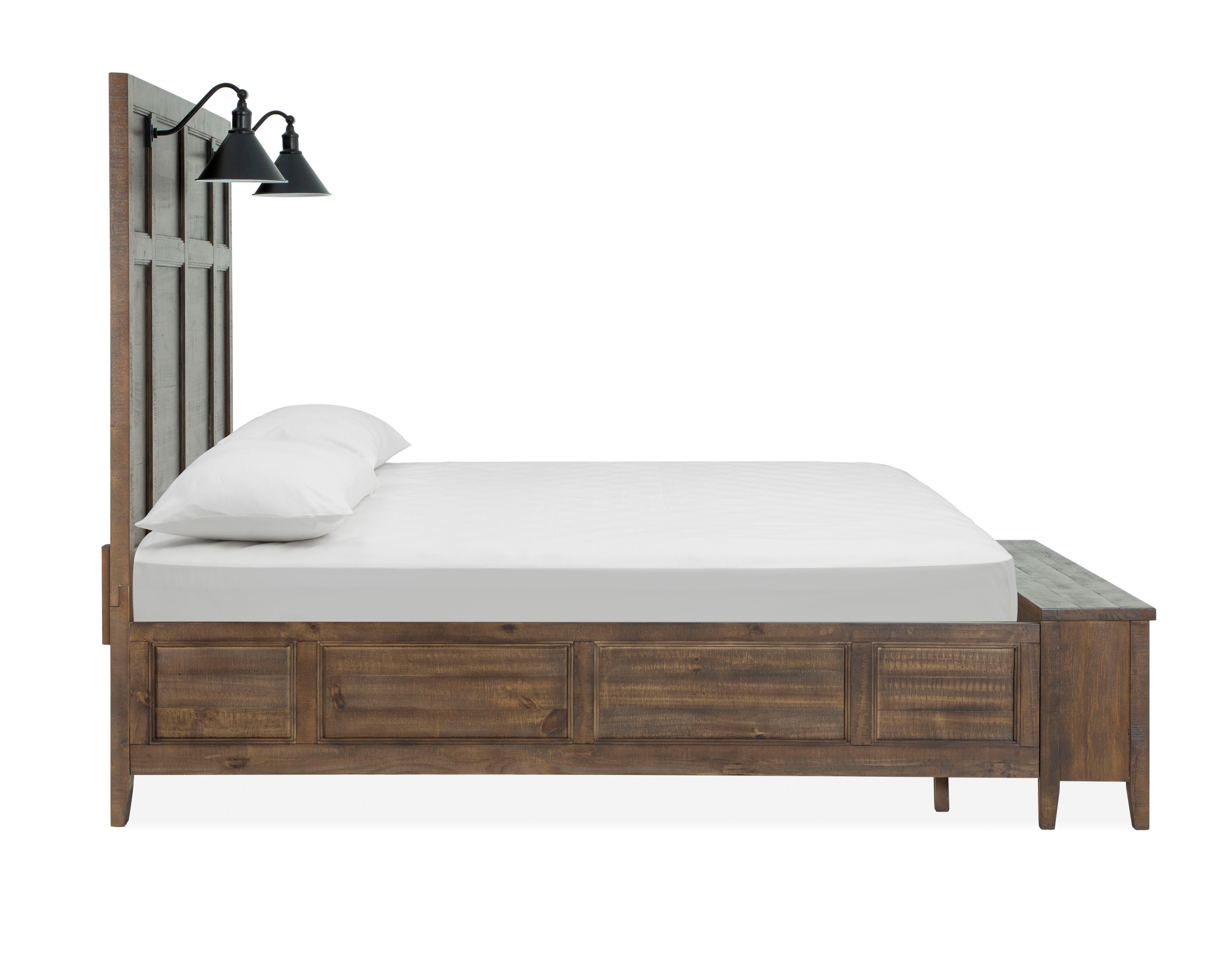 Bay Creek - Complete Lamp Panel Storage Bed - Premium Storage Beds from Magnussen Furniture - Just $2117! Shop now at brett interiors