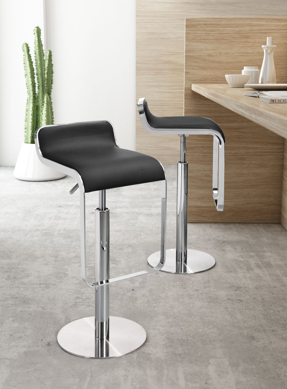 Equino - Barstool - Premium Adjustable Height from Zuo Modern - Just $800! Shop now at brett interiors