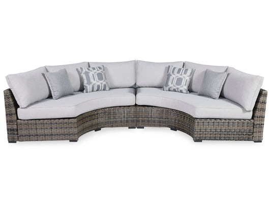 Harbor Court - Outdoor Sectional - Premium Stationary Sectionals from Signature Design by Ashley® - Just $2072.50! Shop now at brett interiors