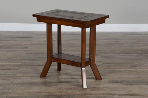 Santa Fe - Chair Side Table - Dark Chocolate - Premium Chair Side Tables from Sunny Designs - Just $209! Shop now at brett interiors