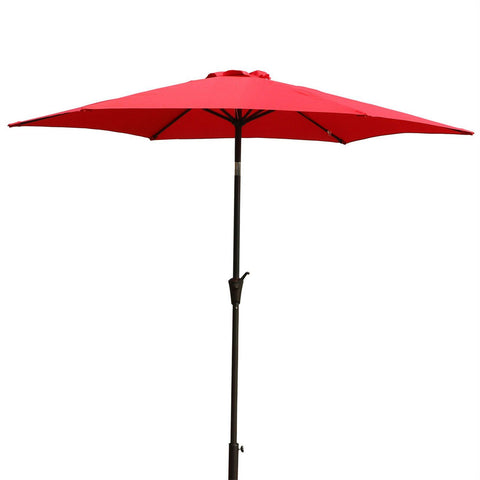 8.8' Outdoor Aluminum Patio Umbrella With 42 Pound Square Resin Umbrella Base - Premium Umbrellas & Canopies from Gather Craft - Just $214! Shop now at brett interiors