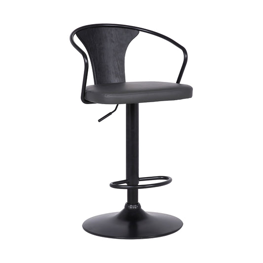 Eagle - Adjustable Height Swivel Bar Stool - Premium Adjustable Height from Armen Living - Just $177.50! Shop now at brett interiors