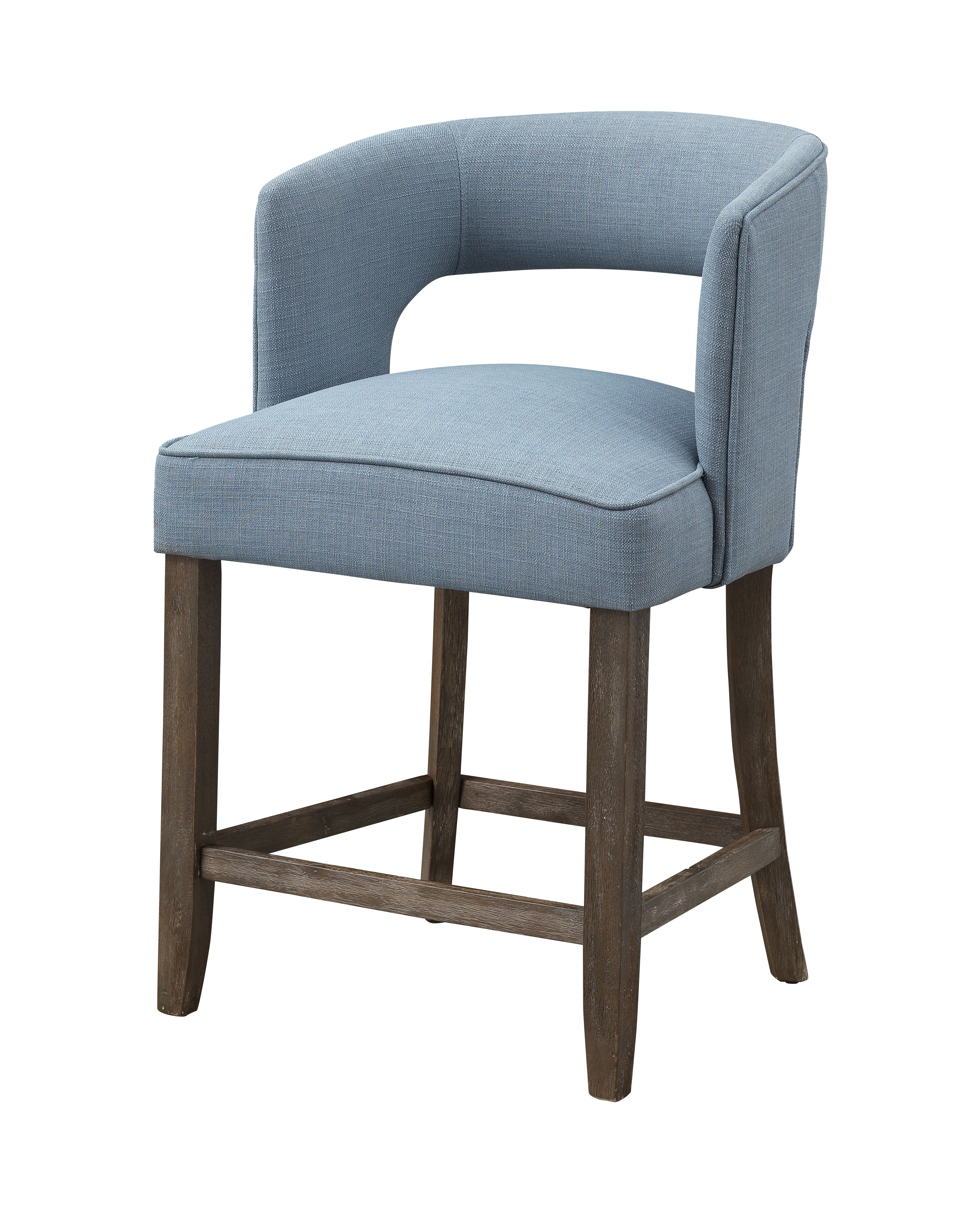 Afina - Counter Height Barstool - Yukon Blue - Premium Counter Height (24"-27") from Coast2Coast Home - Just $990! Shop now at brett interiors