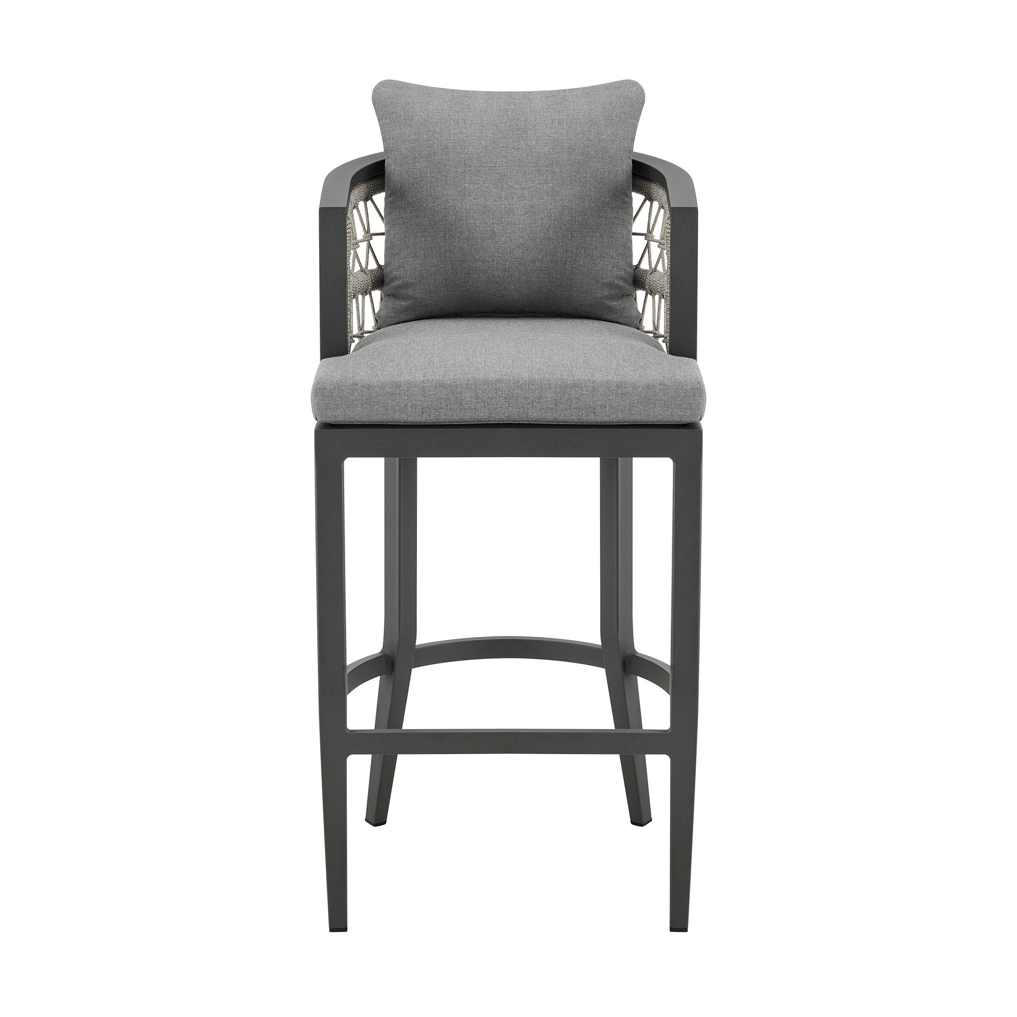 Zella - Outdoor Patio Bar Stool - Premium Counter Height (24"-27") from Armen Living - Just $887.50! Shop now at brett interiors