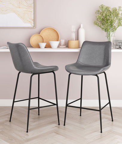 Byron - Chair - Premium Bar Chairs from Zuo Modern - Just $425! Shop now at brett interiors