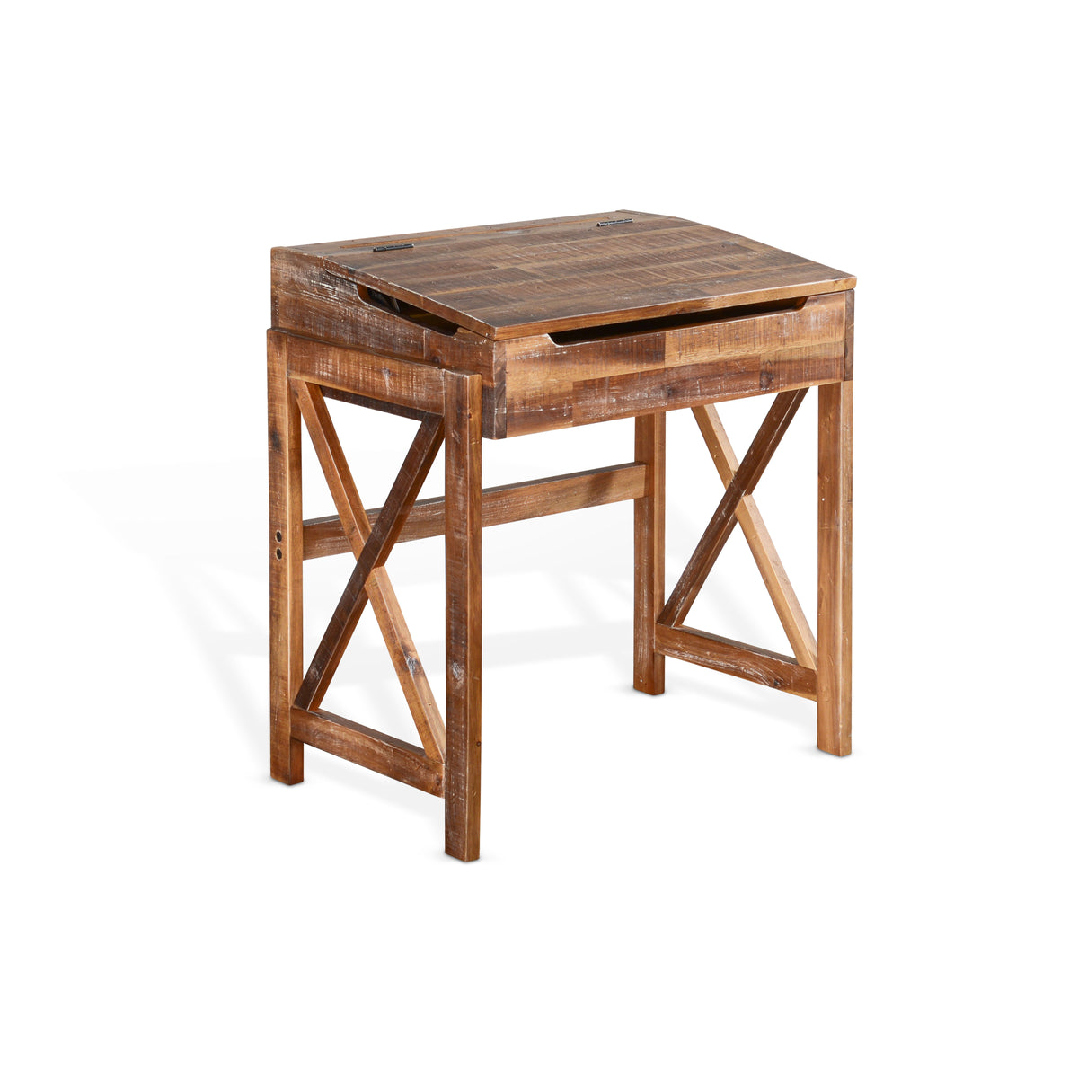 Havana - School Desk, X-Base - Light Brown - Premium Writing Desks from Sunny Designs - Just $265! Shop now at brett interiors