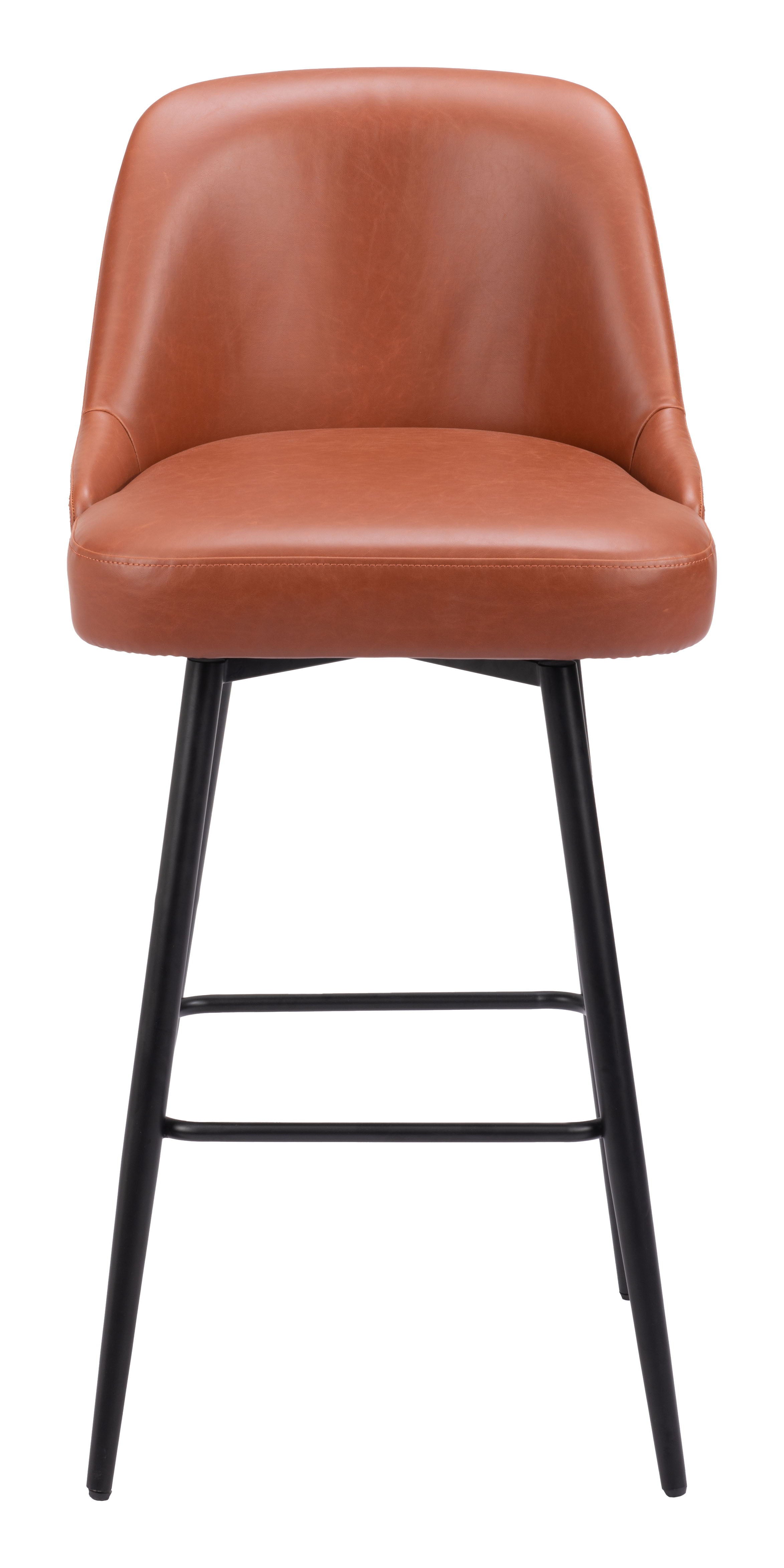 Keppel - Swivel Barstool - Premium Counter Height (24"-27") from Zuo Modern - Just $800! Shop now at brett interiors