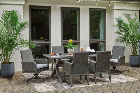 Elite Park - Dining Set - Premium 6 Piece Outdoor Sets from Signature Design by Ashley® - Just $2734.48! Shop now at brett interiors