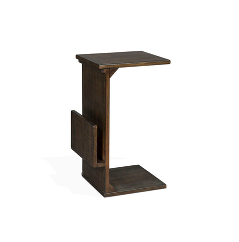 Manor House - Chairside Table - Dark Brown - Premium Chair Side Tables from Sunny Designs - Just $106! Shop now at brett interiors