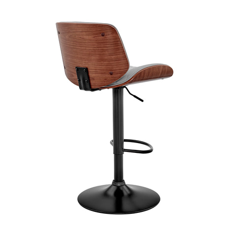 Brock - Adjustable Bar Stool - Premium Adjustable Height from Armen Living - Just $245! Shop now at brett interiors