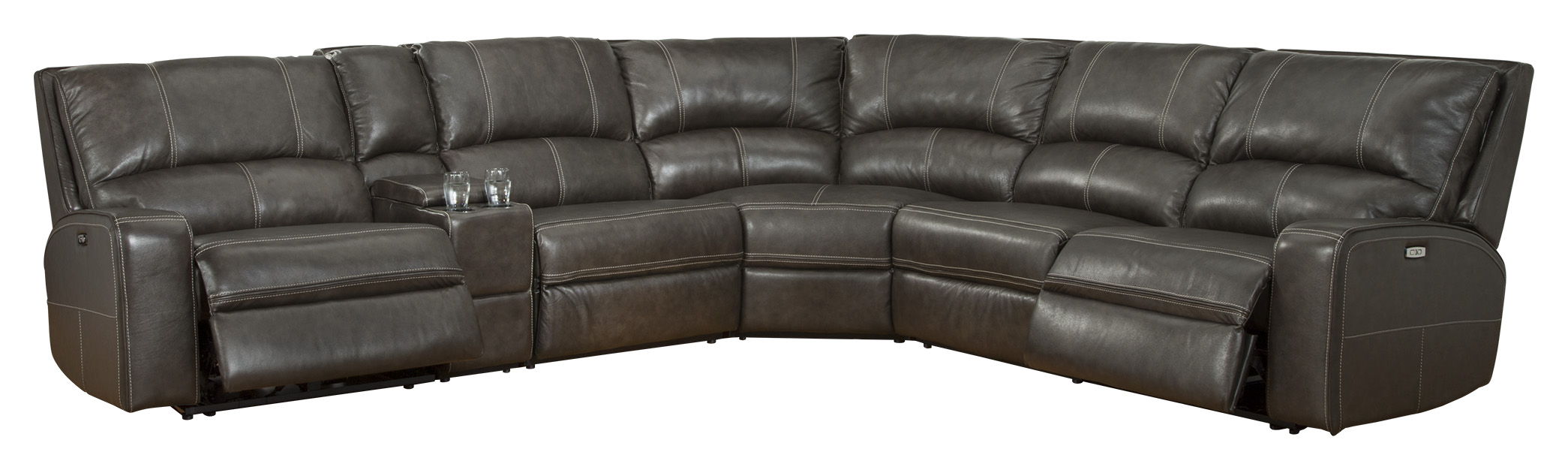 Swift - 6 Piece Power Reclining Sectional - Premium Reclining Sectionals from Parker Living - Just $6122.50! Shop now at brett interiors