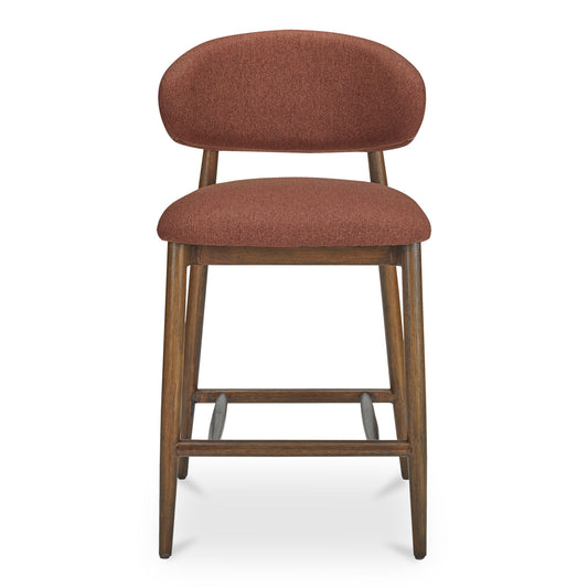 Ellie - Counter Stool - Rust - Premium Counter Height (24"-27") from Moe's Home Collection - Just $1497.50! Shop now at brett interiors