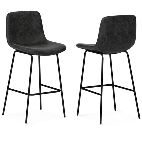 Jolie - Bar Stool (Set of 2) - Premium Stool Sets from Simpli Home - Just $218! Shop now at brett interiors