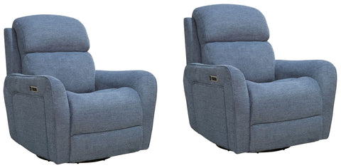 Quest - Cordless Swivel Glider Recliner (Set of 2) - Premium Chair Sets from Parker Living - Just $2245! Shop now at brett interiors