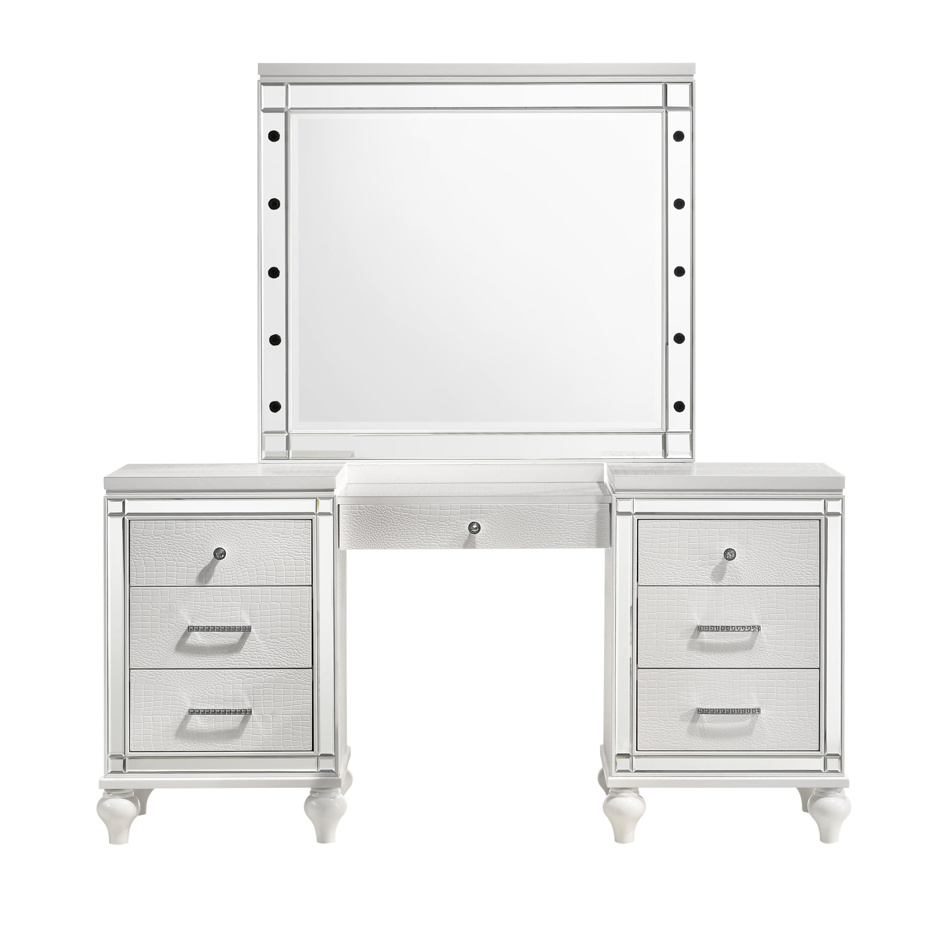 Valentino - Vanity Table Set - Premium Vanity Sets from New Classic - Just $1122.50! Shop now at brett interiors