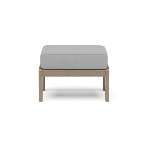 Sustain - Outdoor Ottoman - Wood - Dark Gray - 17.25" - Premium Ottomans from Homestyles - Just $622.50! Shop now at brett interiors