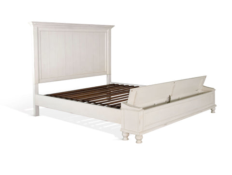 Carriage House - Storage Footboard Bed - Premium Storage Beds from Sunny Designs - Just $1287! Shop now at brett interiors