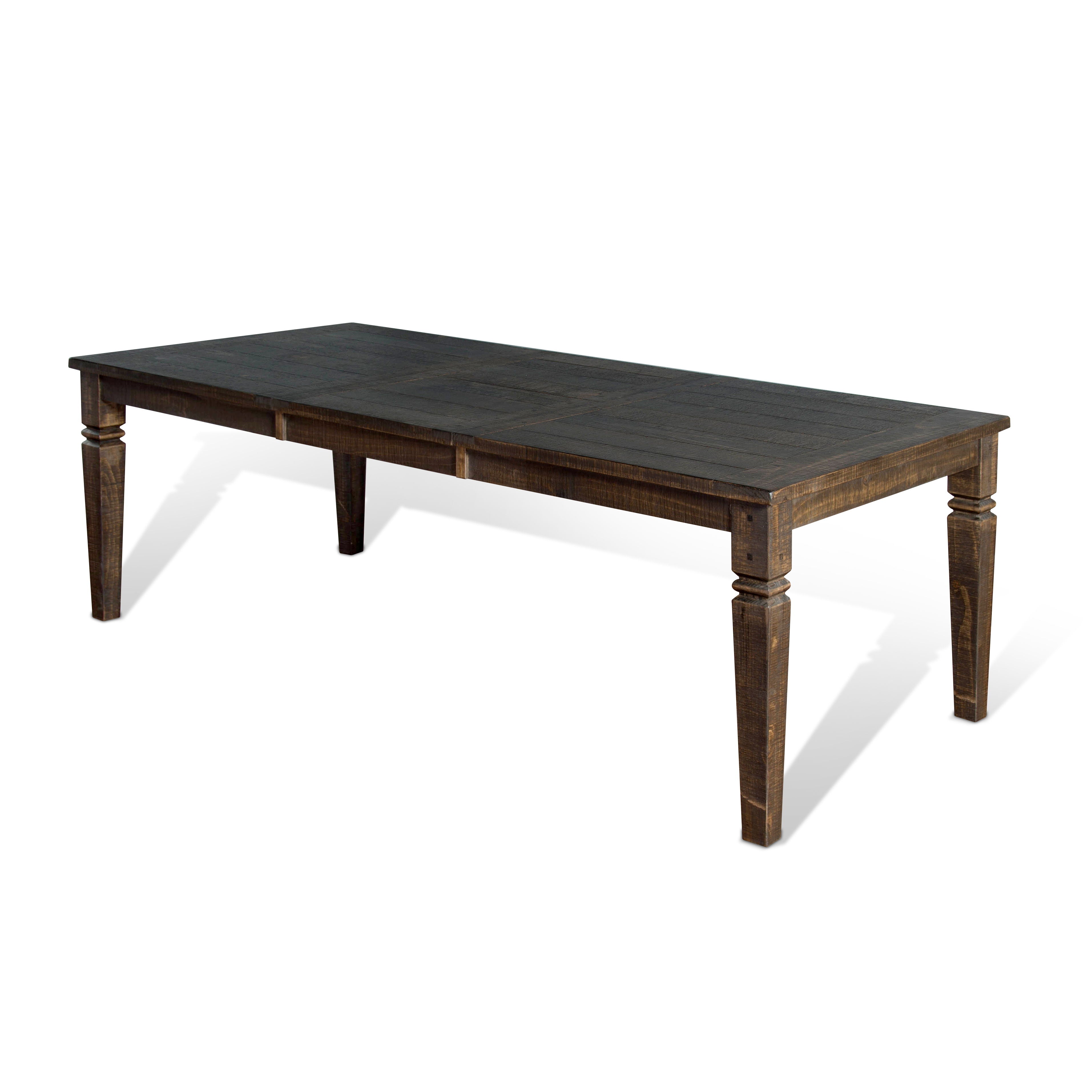 Homestead - Extension Dining Table - Dark Brown - Premium Dining Tables with Extensions from Sunny Designs - Just $940! Shop now at brett interiors