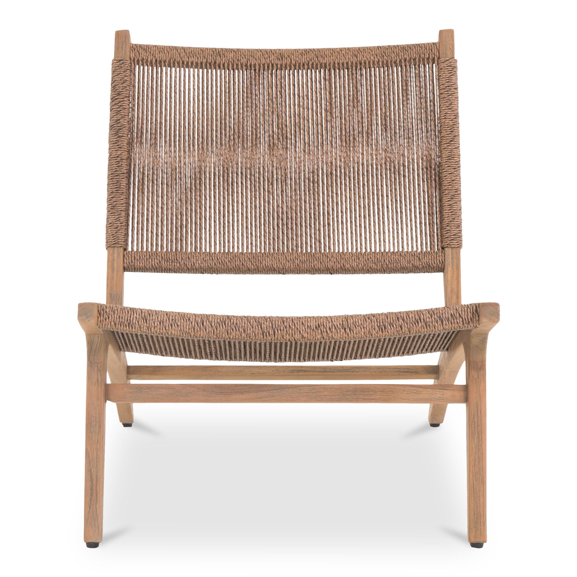 Palma - Outdoor Lounge Chair - Warm Brown - Premium Lounge Chairs from Moe's Home Collection - Just $2072.50! Shop now at brett interiors