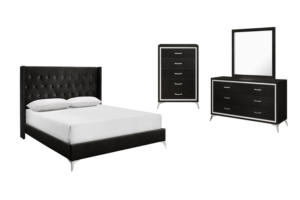 Huxley - Bedroom Set - Premium 4 Piece Bedroom Sets from New Classic - Just $1197.50! Shop now at brett interiors