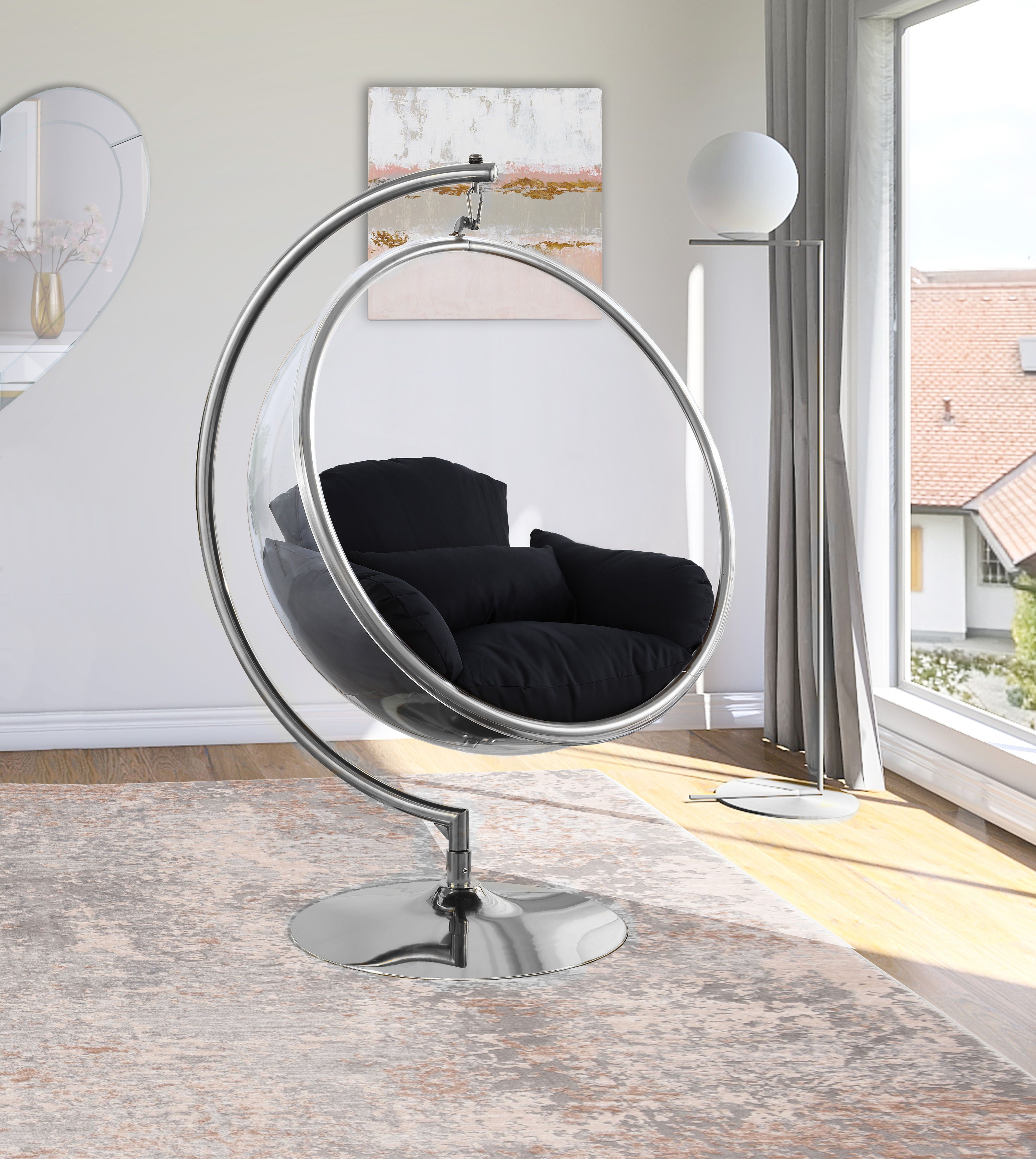 Luna - Swing Chair - Premium Hammocks & Hanging Chairs from Meridian Furniture - Just $1600! Shop now at brett interiors